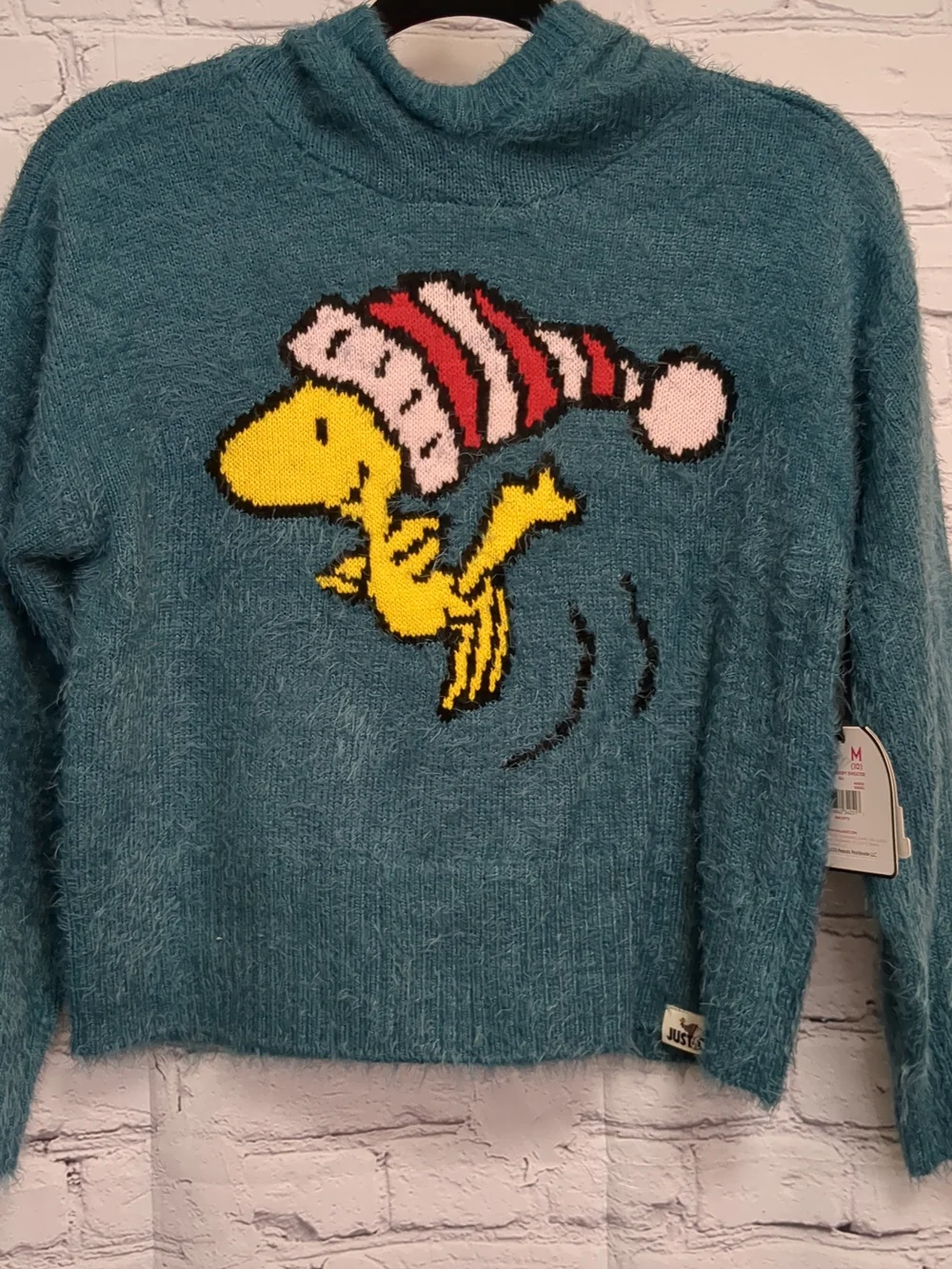 New Girls M Size 10 Justice Peanuts Hoodie